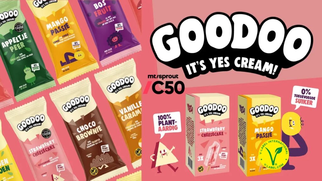 Plantaardig ijs Goodoo Challenger50 2025 V Label
