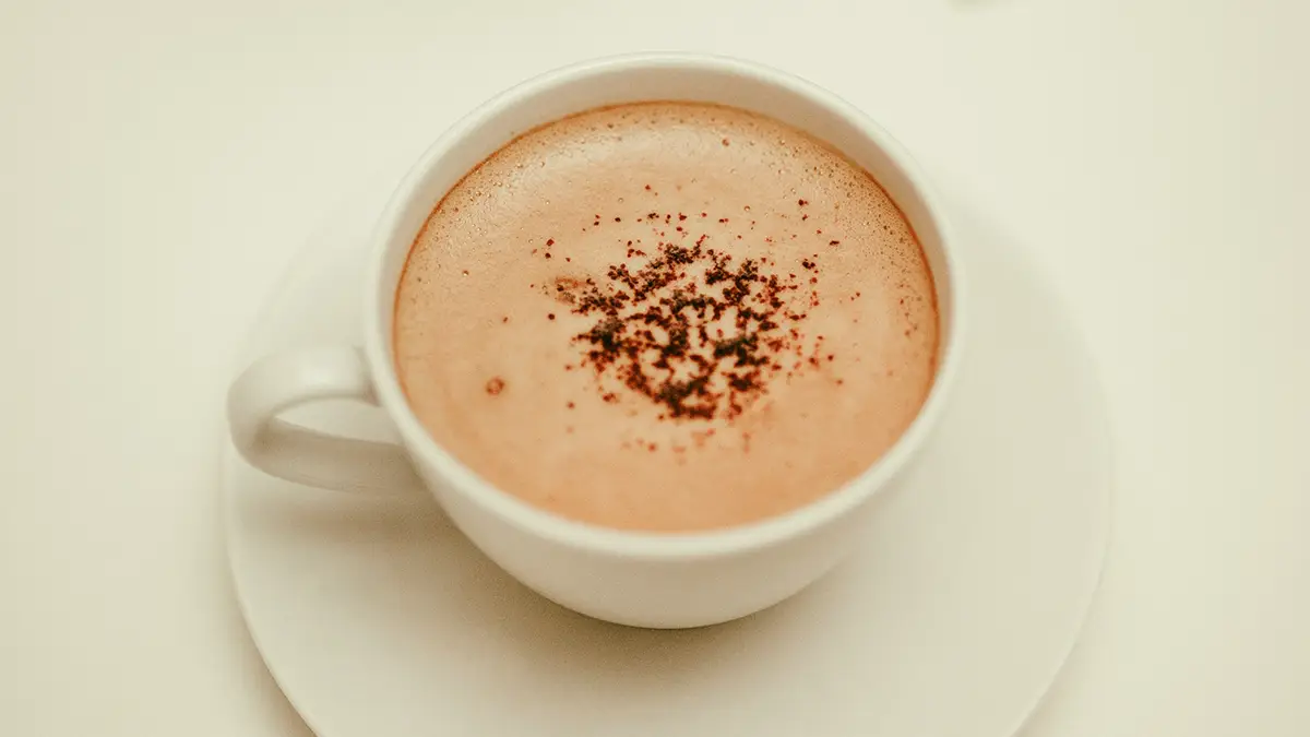 Warme chocolademelk gezond