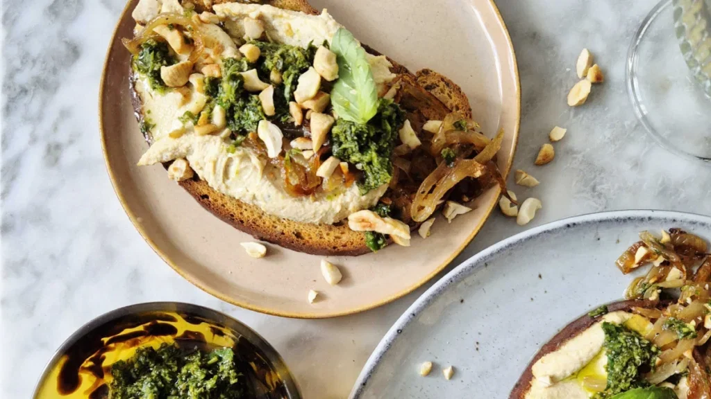 Vegan whipped ricotta