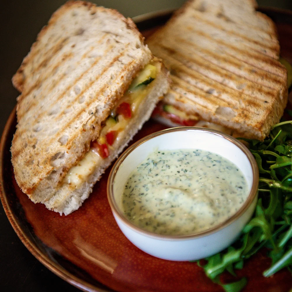 Vega of plantaardige lunch bij Bij Tijm Luncncafe in Zutphen