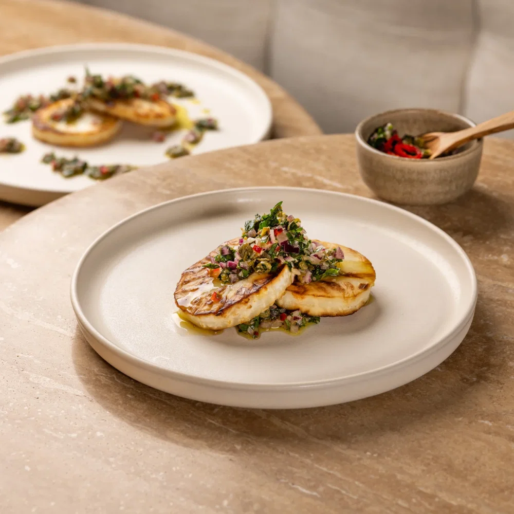 knolselderijsteak maken