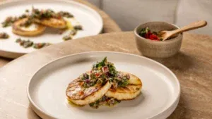 knolselderijsteak recept