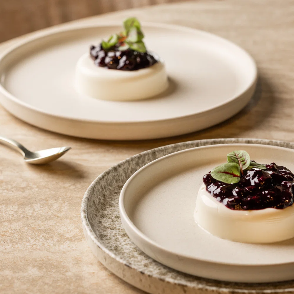 Pannacotta met lavendel