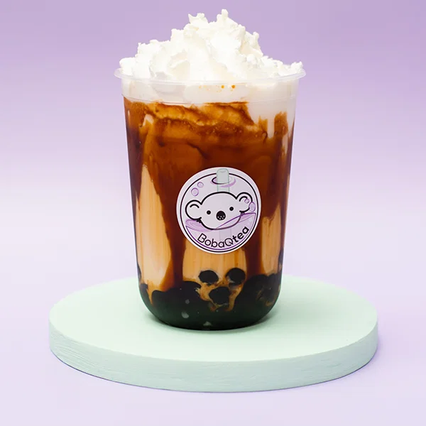 bubble tea bij Wrap Lab Amsterdam