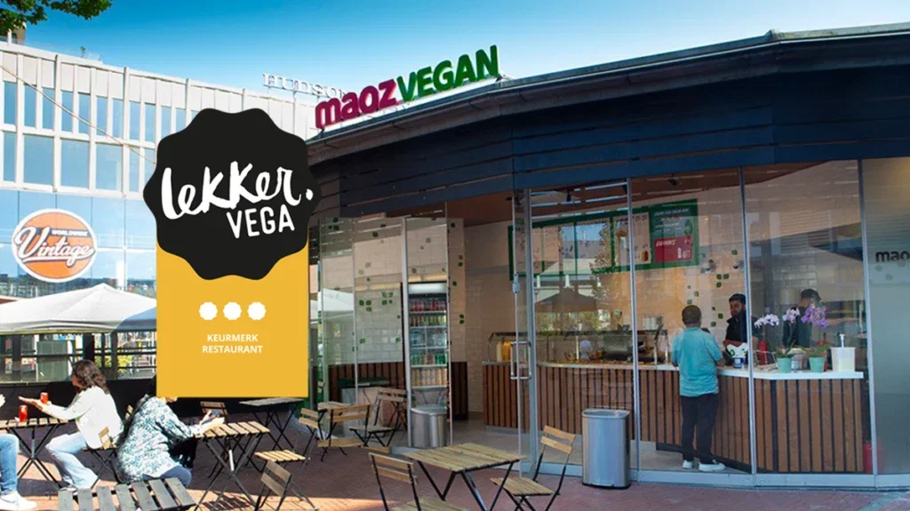 MAOZ Amstelveen voor jouw vegan falafel broodje of bowl