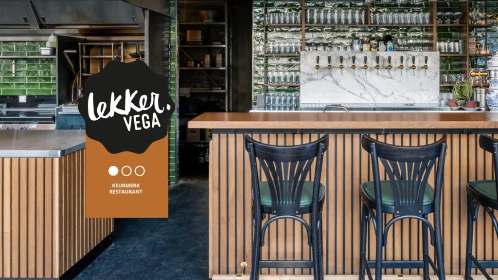 Pelusa Amsterdam is een vega hotspot met een hoge Gault Millaut waardering