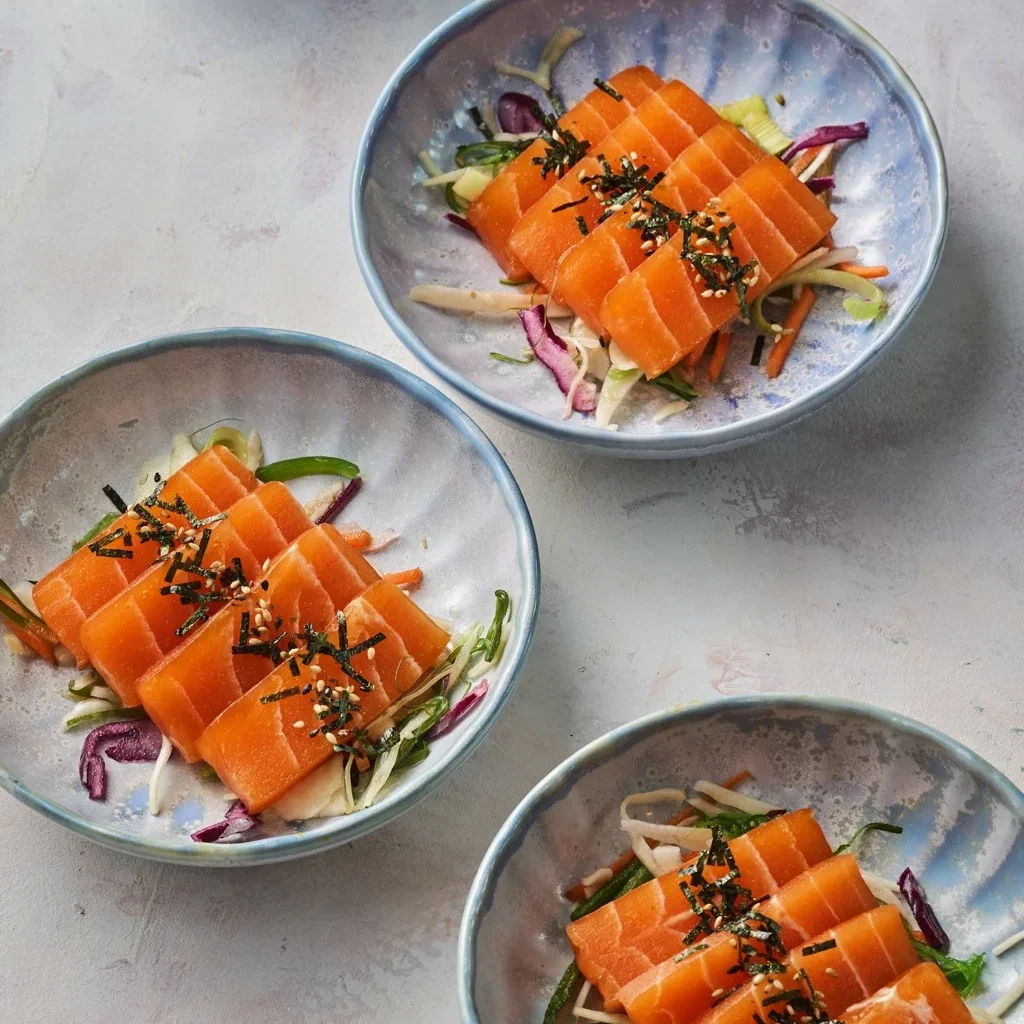 Postillion Hotels serveert ook fantastisch mooie plantaardige zalm