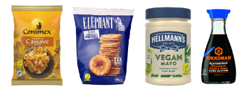 V-label producten vegan tonijn