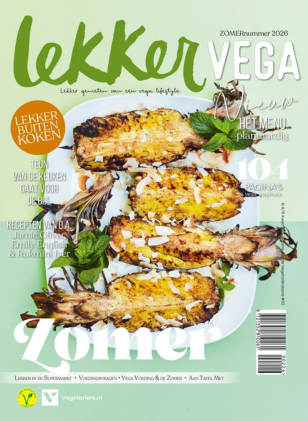 Lekker Vega ZOMER 2026 cover