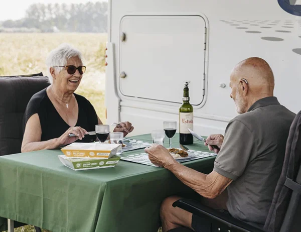 handig voor op de reis, die plantaardige kant-en-klaar maaltijden van The Green Table die je zonder koeling kunt bewaren