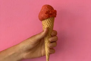 Vegan ijs van De Zoete Inval