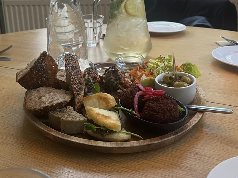 De starters van ons bezoek aan restaurant Hagedis in Den Haag