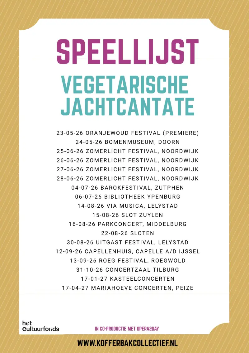 Speellijst vega cantate