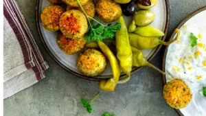 Griekse kikkererwtenballetjes recept