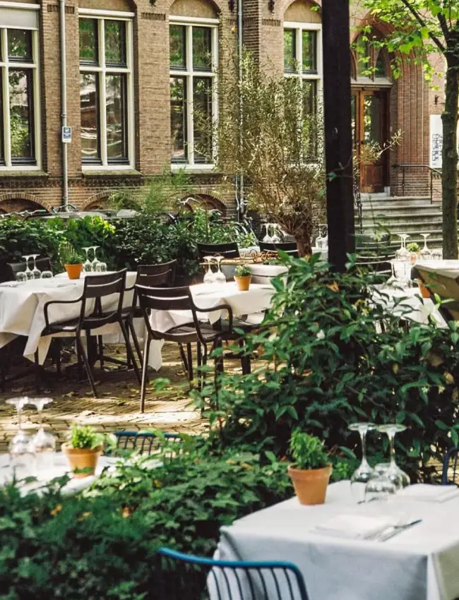 Le Jardin Utrecht terras