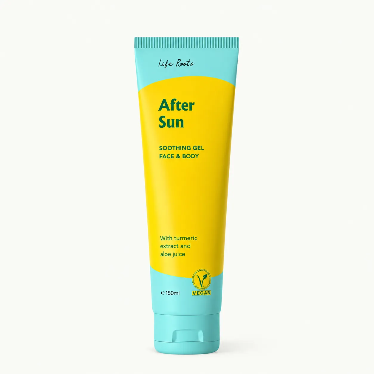 Life Roots After Sun, vegan cosmetica met V-Label keurmerk