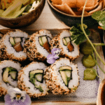 natuurlijk heeft Pele Surf Shack ook vegan sushi