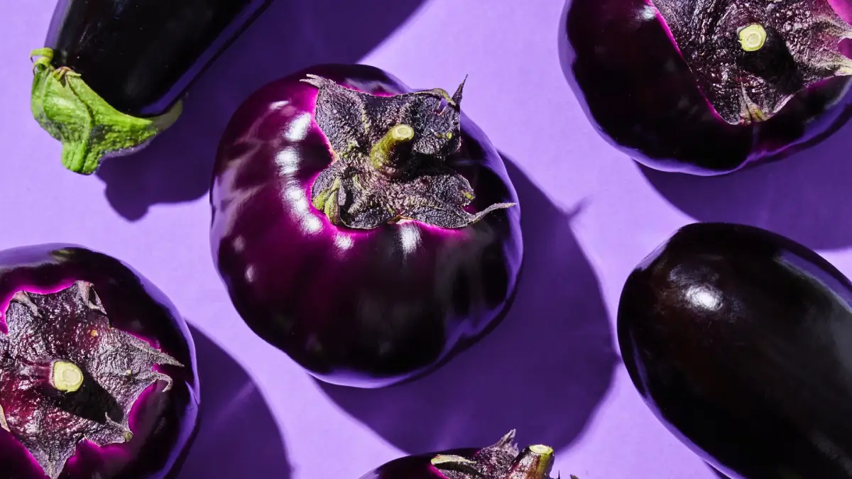 Aubergine spannend imago meer eten
