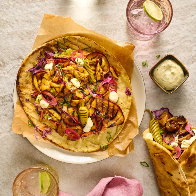 Doner aubergine