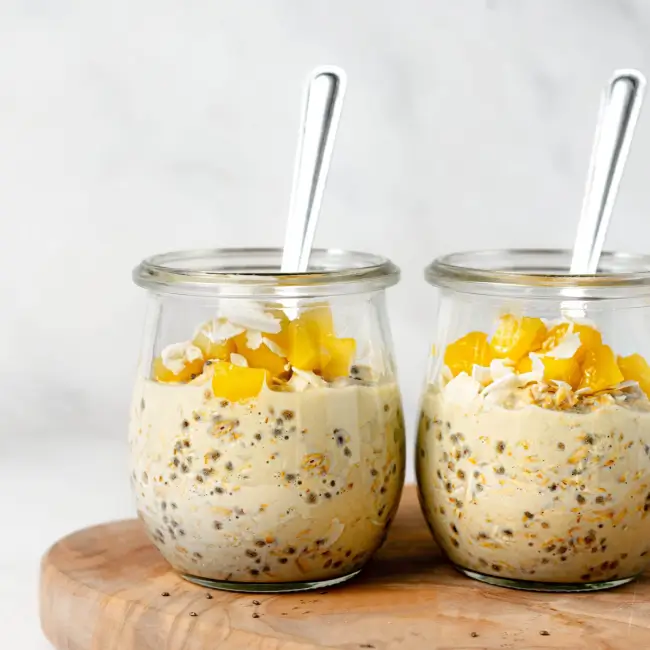 Overnight oats recept