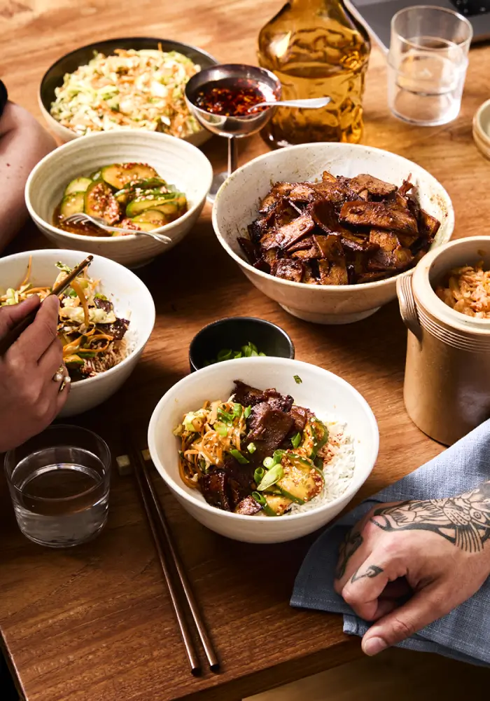 Gewoon Lekker Vegan Korean BBQ tofu