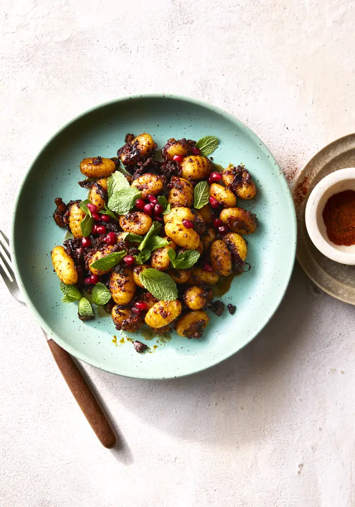 Gnocchi met tofugehakt Gewoon Lekker Vegan