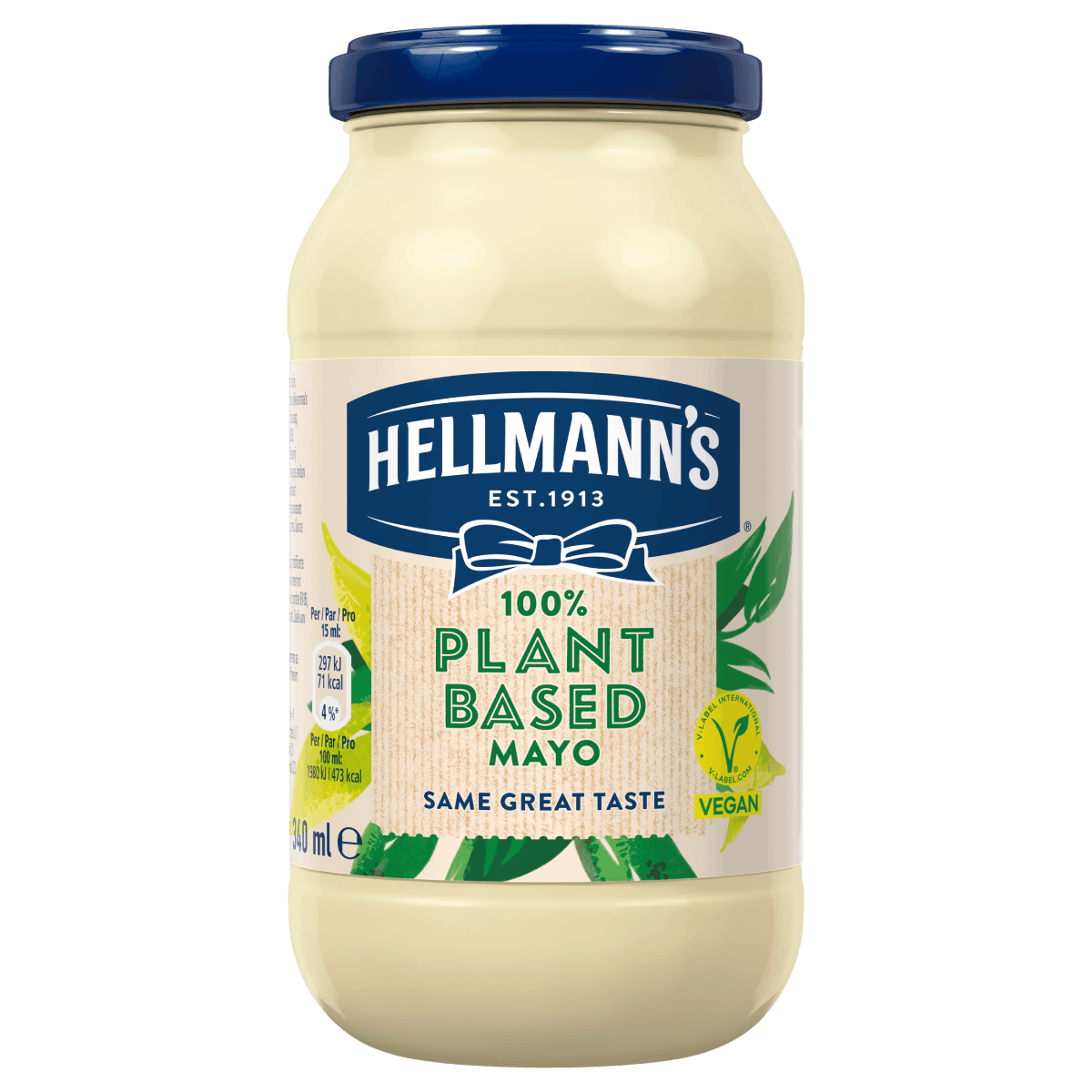 Hellmann's mayo met V-Label keurmerk