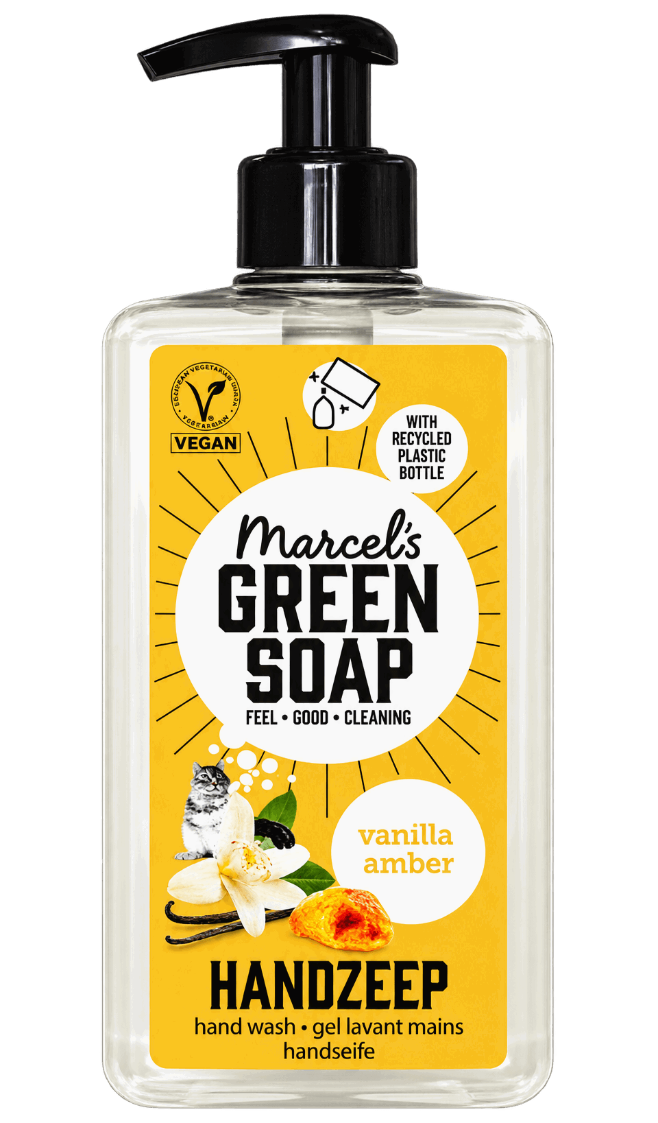 Marcels Green Soap met V Label