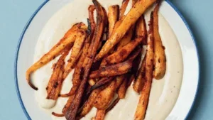 Pastinaak met harissa bijgerecht