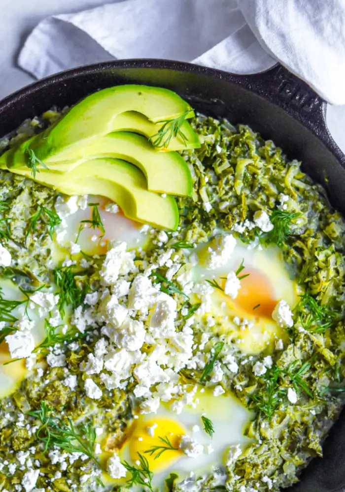 Shakshuka met boerenkool